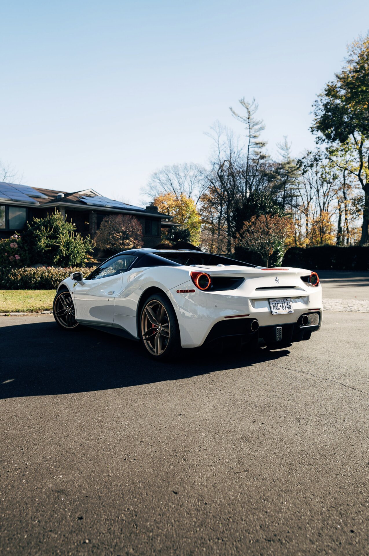 Ferrari 488 Spyder Blue